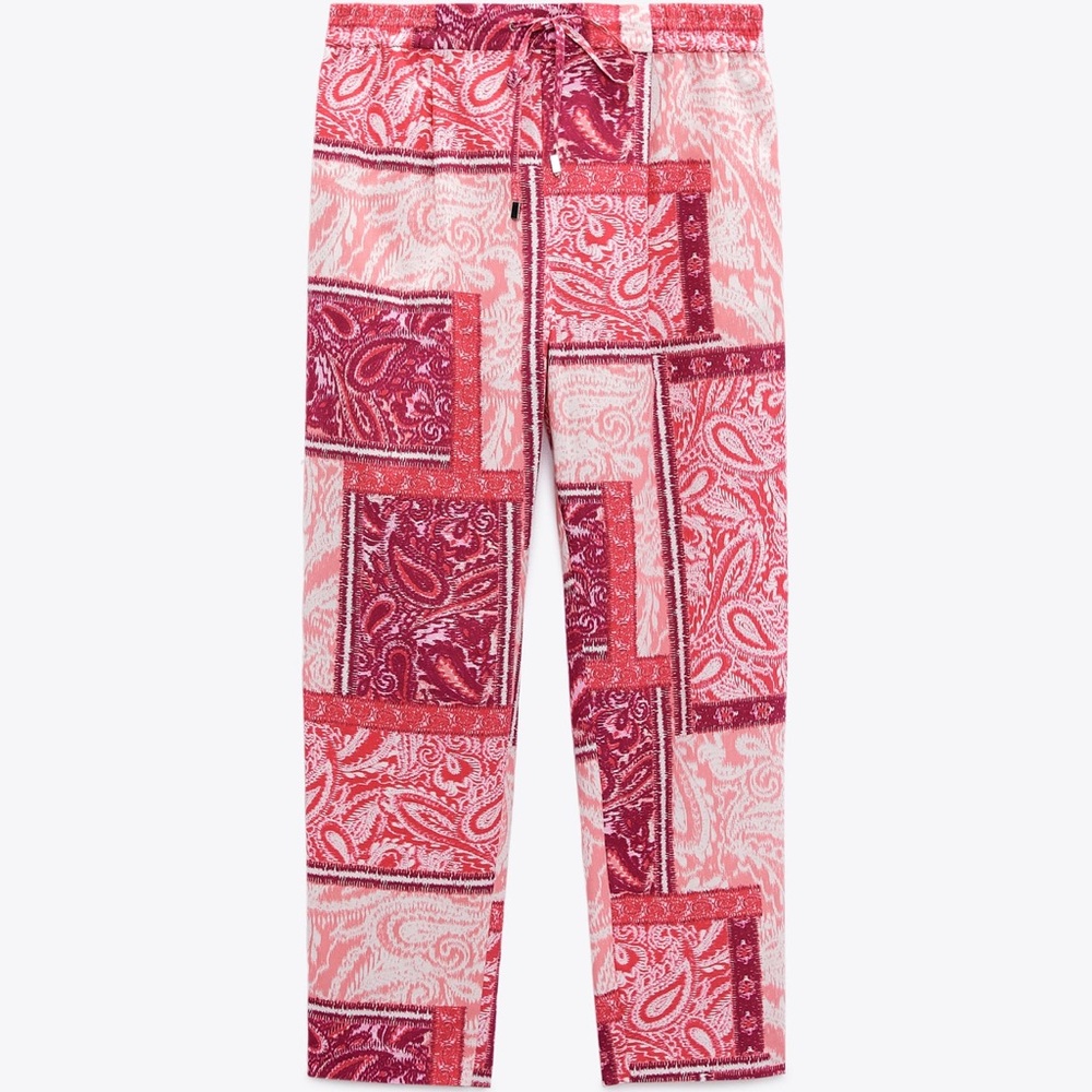 ZARA print pants